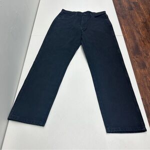 Rustler Classic Black Denim Jeans size 34 x 32